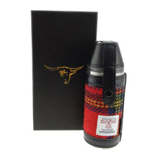 Load image into Gallery viewer, Harris Tweed Round 8oz Flask
