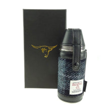 Load image into Gallery viewer, Harris Tweed Round 8oz Flask
