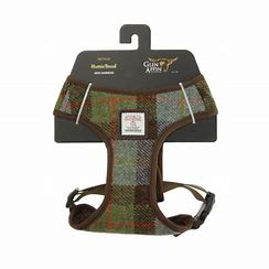 Harris Tweed Dog Harness