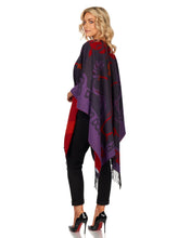 Load image into Gallery viewer, Jimmy Hourihan Fringed Shawl with Celtic Motif
