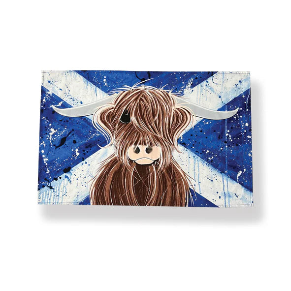 McMoo Highlander Tea Towel