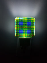 Load image into Gallery viewer, Fused Glass Nova Scotia Tartan Night Light
