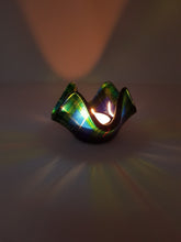 Load image into Gallery viewer, Fused Glass Nova Scotia Tartan Tea Light
