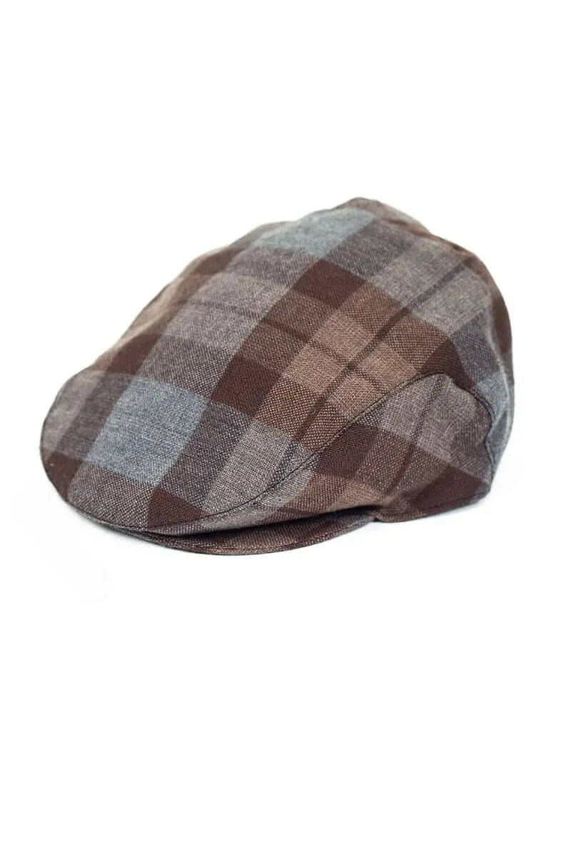 Outlander Tartan Flat Cap