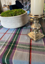 Load image into Gallery viewer, Patrick King Merino Wool World Peace Tartan Knee Blanket
