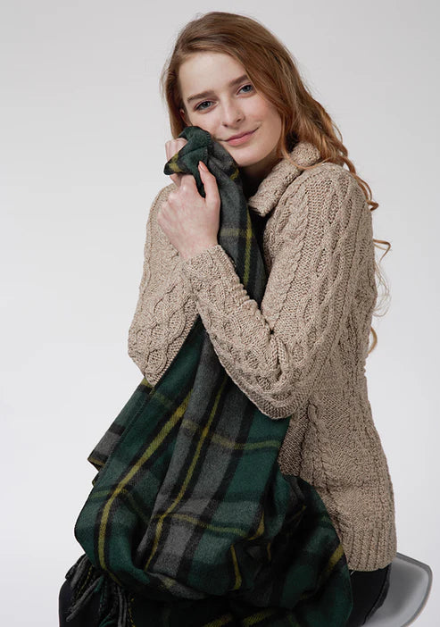 Patrick King Cape Breton Tartan Deluxe Wool Blanket