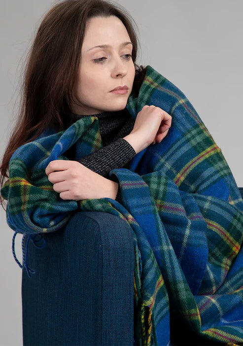Patrick King Nova Scotia Tartan Deluxe Wool Blanket