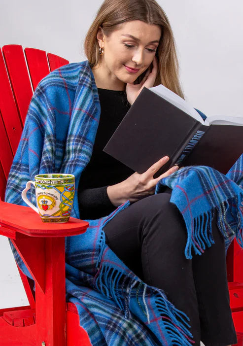 Patrick King One World Together Tartan Deluxe Wool Blanket