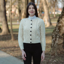 Load image into Gallery viewer, Ladies Cable Cardigan
