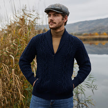 Load image into Gallery viewer, Men's Zipper Knit Cardigan
