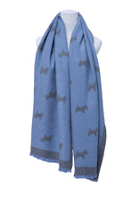 Load image into Gallery viewer, Heritage Stag Supersoft Plain Scottie Dogs Scarves
