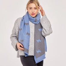 Load image into Gallery viewer, Heritage Stag Supersoft Plain Scottie Dogs Scarves
