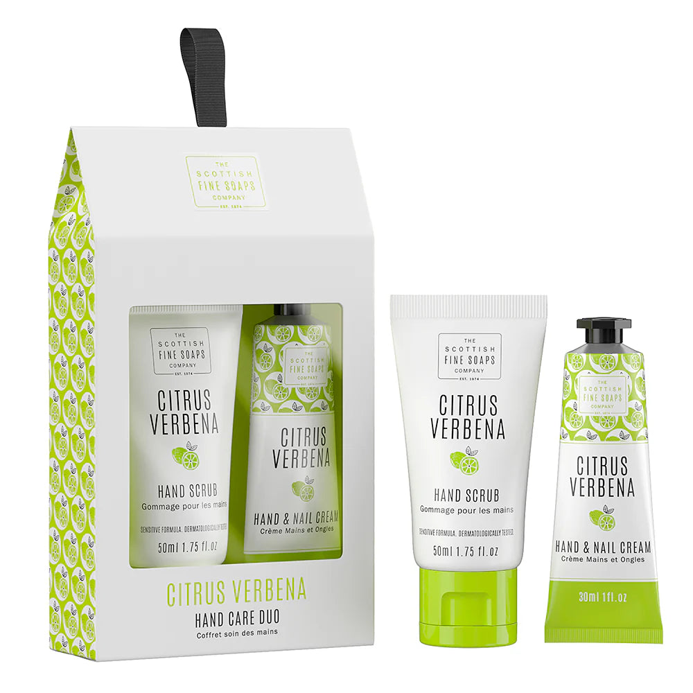 The Scottish Fine Soaps Co Citrus Verbena Hand Care Duo