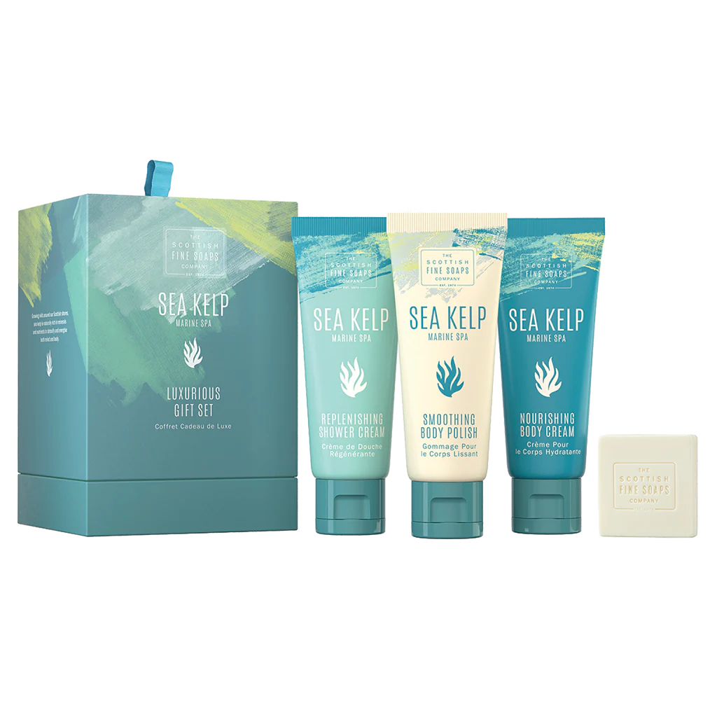 The Scottish Fine Soaps Co Sea Kelp Marine Spa Luxurious Gift Set