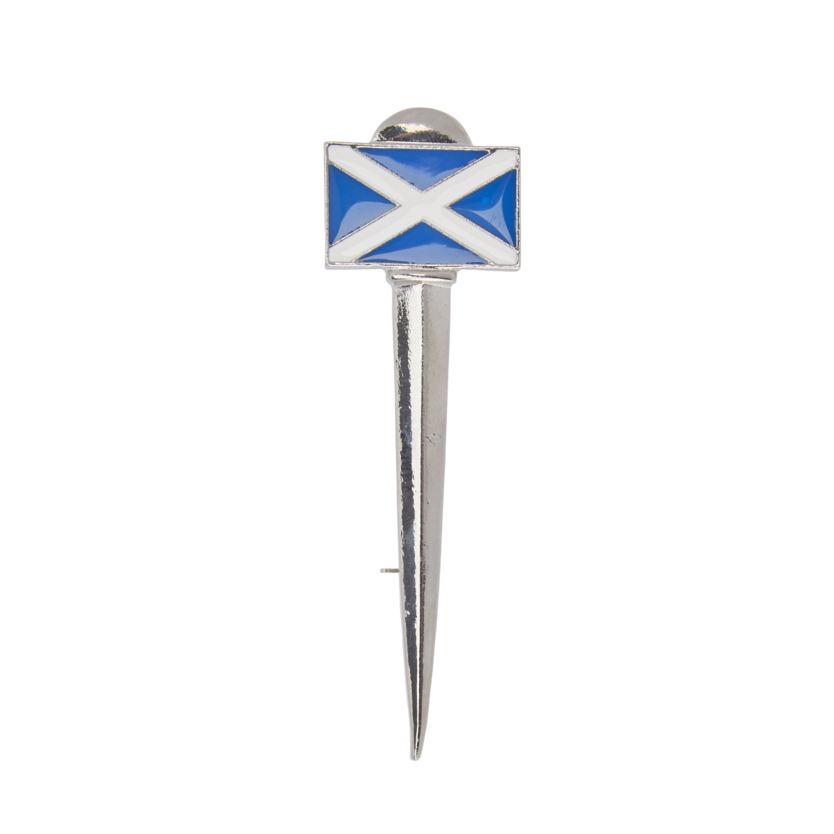 St Andrews Saltire Kilt Pin