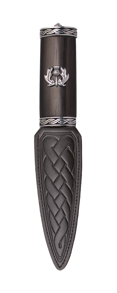 Torridon Blackwood Sgian Dubh with Plain Top