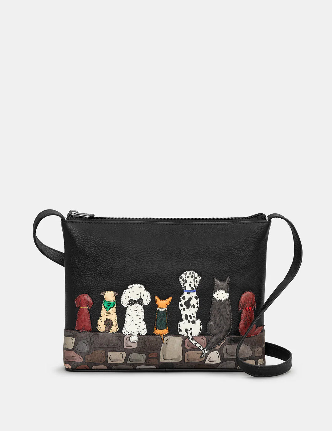 Yoshi Bark to Bark Leather Cross Body Bag