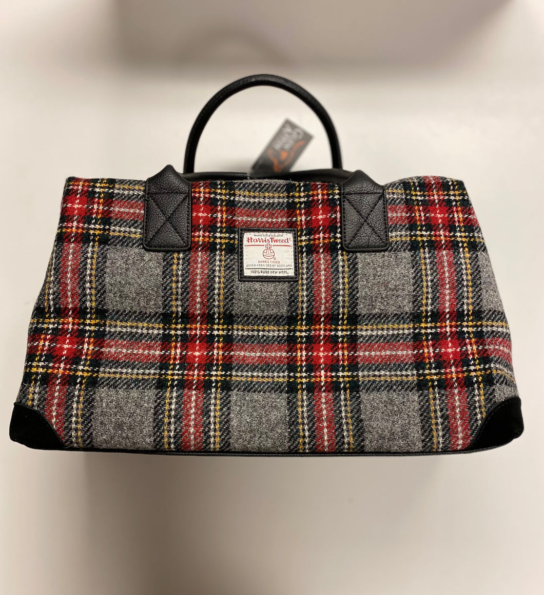 Glen Appin Harris Tweed Bag- Overnight Travel Bag Esk