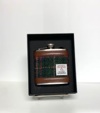 Load image into Gallery viewer, Harris Tweed Hip Flask
