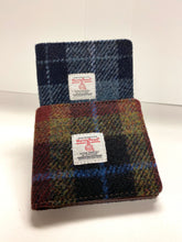 Load image into Gallery viewer, Harris Tweed Gent’s Tartan Wallet Mull
