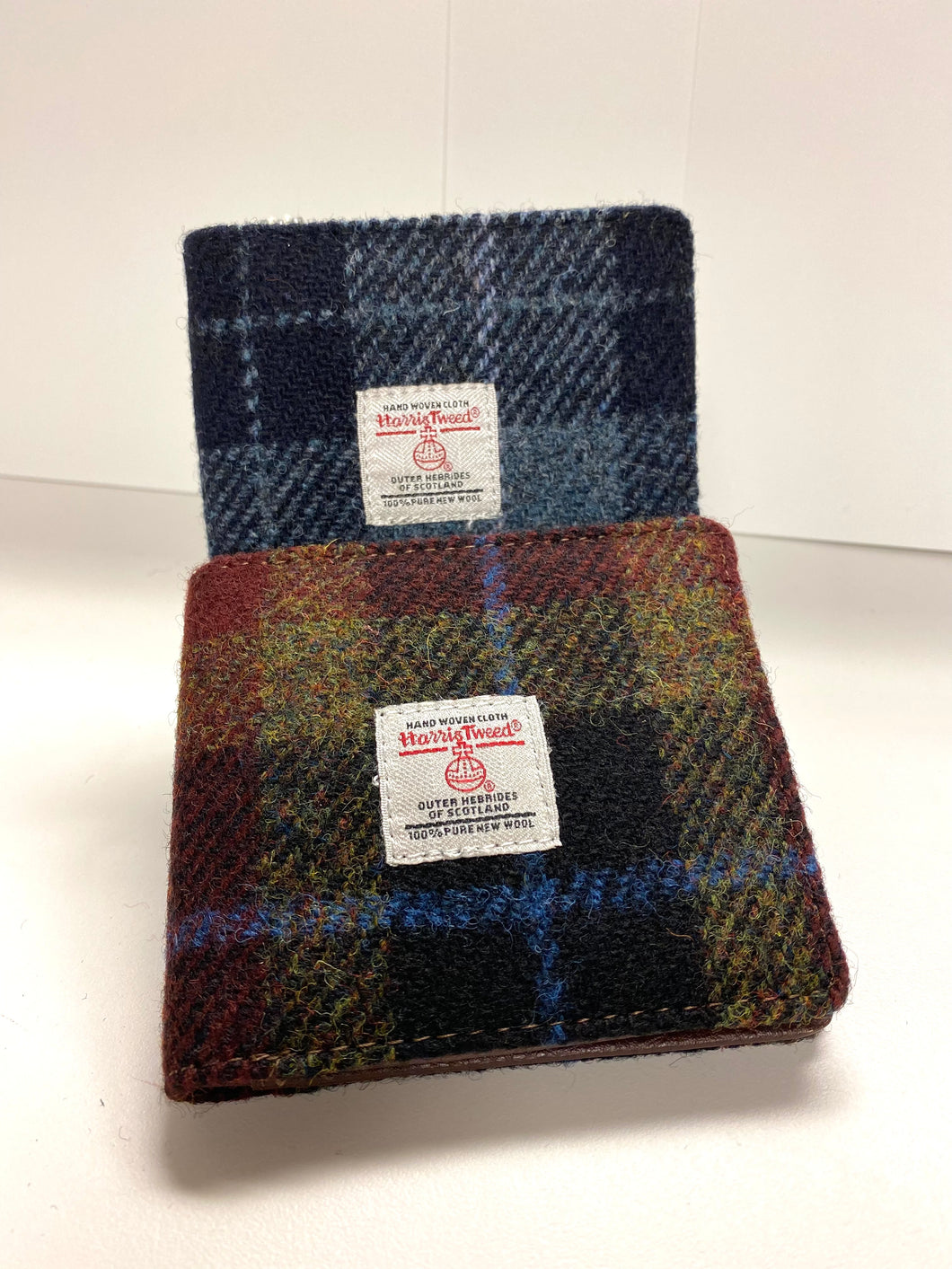 Harris Tweed Gent’s Tartan Wallet Mull