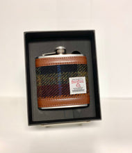 Load image into Gallery viewer, Harris Tweed Hip Flask
