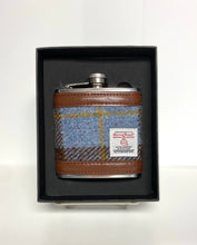 Load image into Gallery viewer, Harris Tweed Hip Flask
