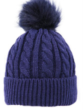 Load image into Gallery viewer, Thistle Gem Kids’ Pompom Toques (4 Variants)
