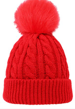 Load image into Gallery viewer, Thistle Gem Kids’ Pompom Toques (4 Variants)
