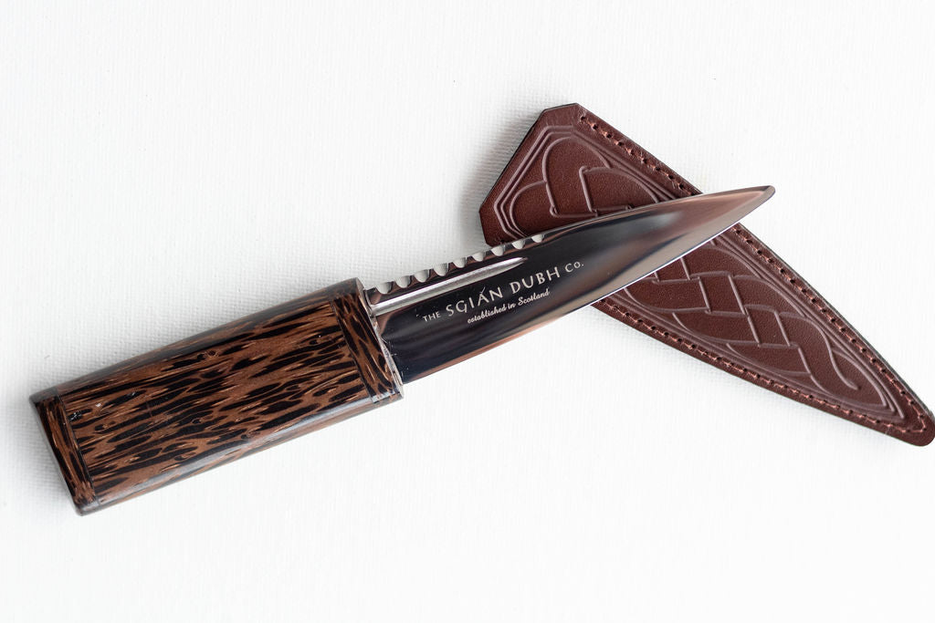 Sgian Dubh, Bone handle