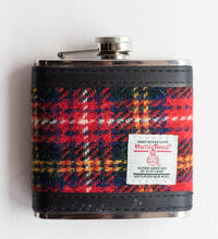 Load image into Gallery viewer, Harris Tweed Hip Flask
