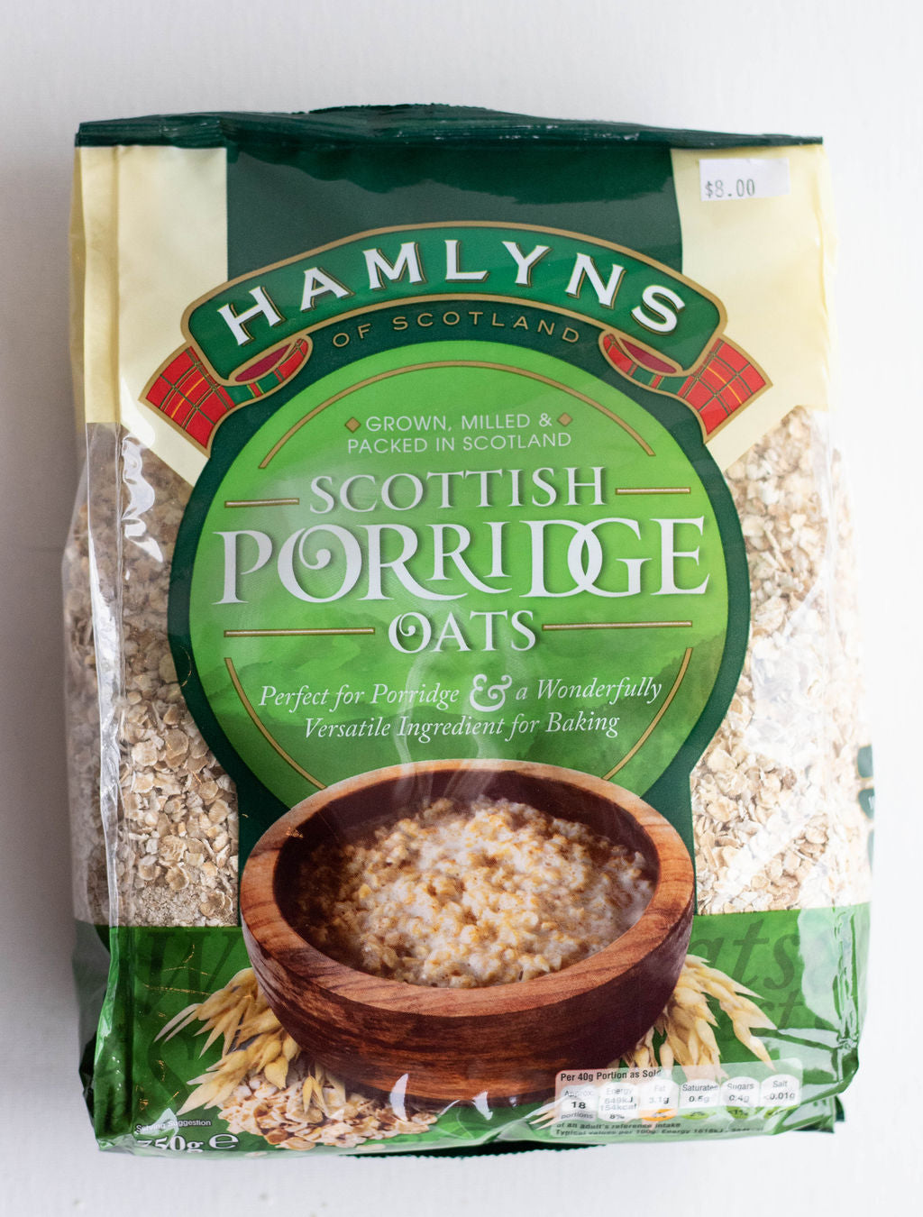 Porridge Hamlyns Scottish